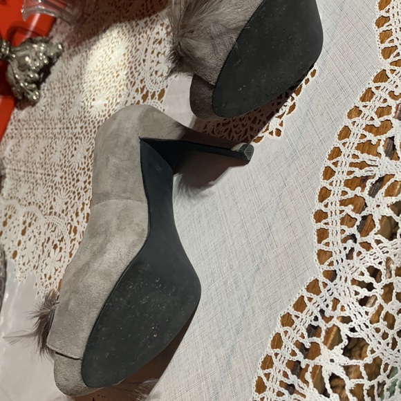 MICHAEL peep toe feather heels-size 6 - Picture 4 of 5